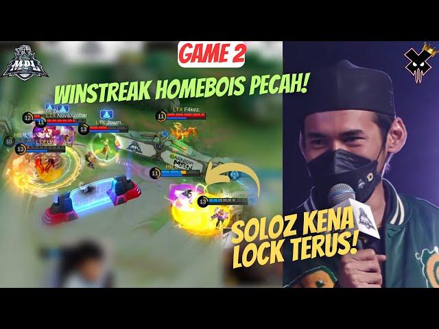 WINSTREAK HOMEBOIS DIPECAHKAN! - HOMEBOIS VS TEAM LUNATIX GAME 2