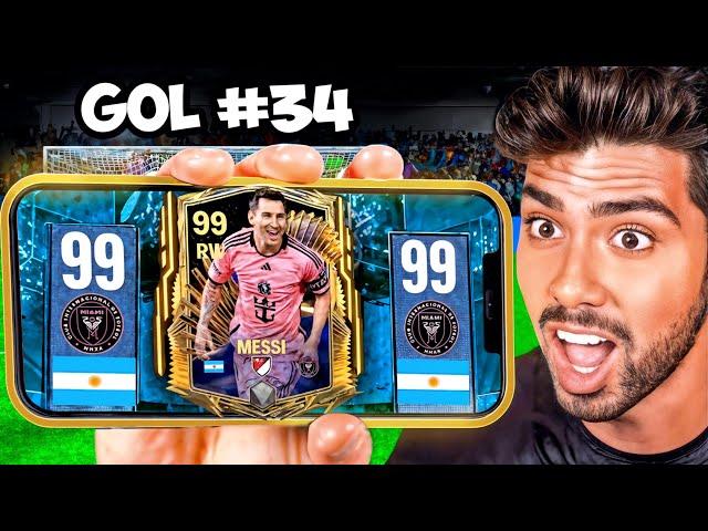 A Cada Gol = 1 Carta TOTS.. FC Mobile 24