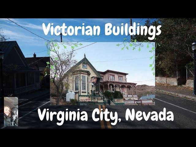 Victorian Buildings in Virginia City, Nevada