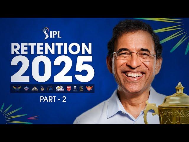 Harsha Bhogle on IPL Retentions - Part 2