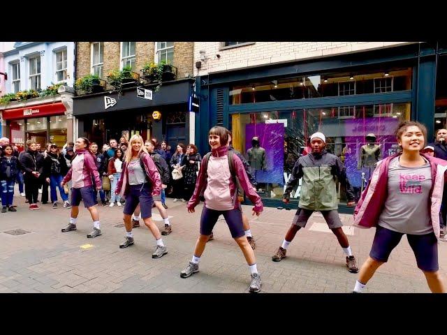 Surprise Flash Mob on London's Carnaby Street... You've Never Seen a Store Opening Like This!