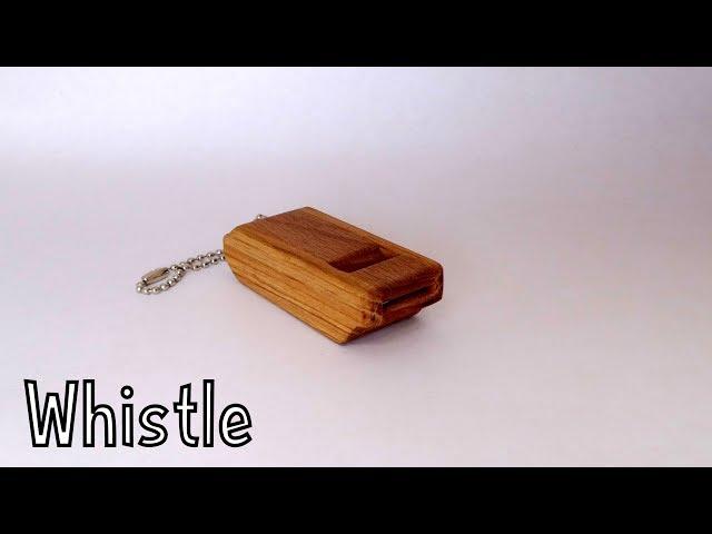 How To Make a Wooden Whistle (From JEPlans) - Toys For Charity