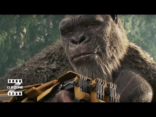 Godzilla x Kong: The New Empire | Kong's Exoskeleton Arm | ClipZone: High Octane Hits