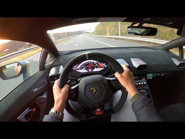 Lamborghini Huracán Performante TUNNELRUN!