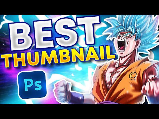 How To Make THE BEST Thumbnails on YouTube (Photoshop)