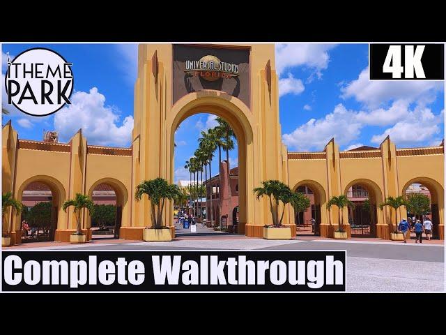 Universal Studios Florida | Full Complete Walkthrough Tour | Universal Orlando Resort 4K