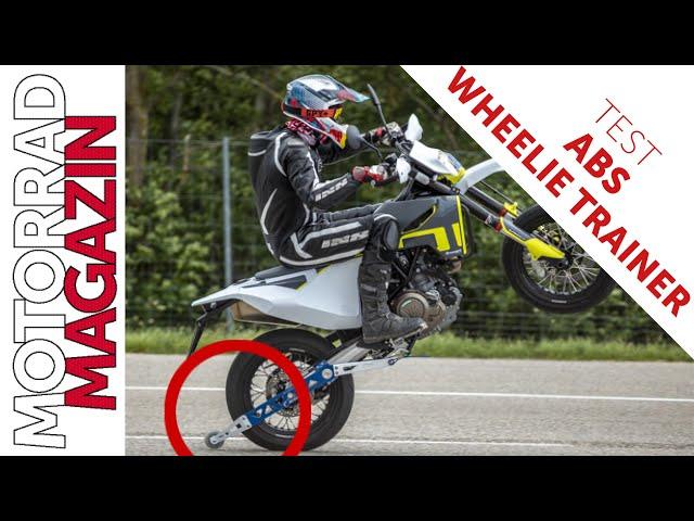 Wheelie lernen - Überschlagschutz ABS Wheelie Trainer - Unsere Erfahrungen, Montage, Kosten