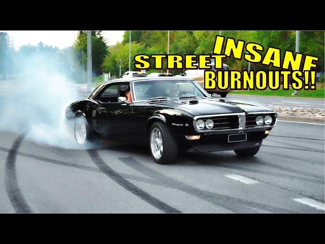 THE CRAZIEST Muscle Car Smoke Show!! - Kerava Cruising 8/2024