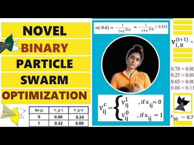 Novel Binary Particle Swarm Optimization Algorithm || Numerical Example || ~xRay Pixy