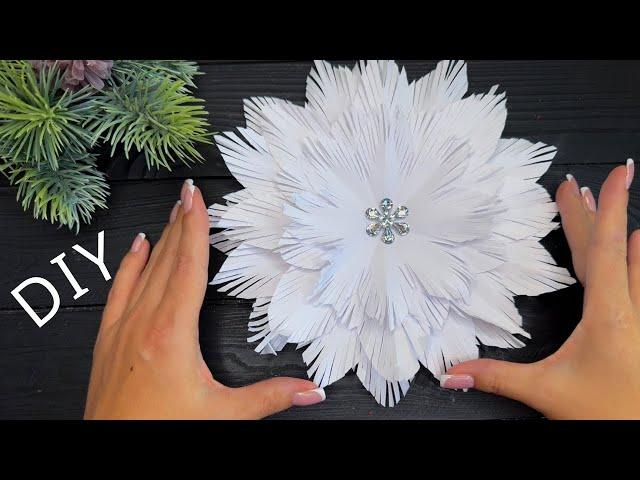 WoW! ️ 3D Paper Snowflakes Christmas Paper Craft Christmas Ornaments