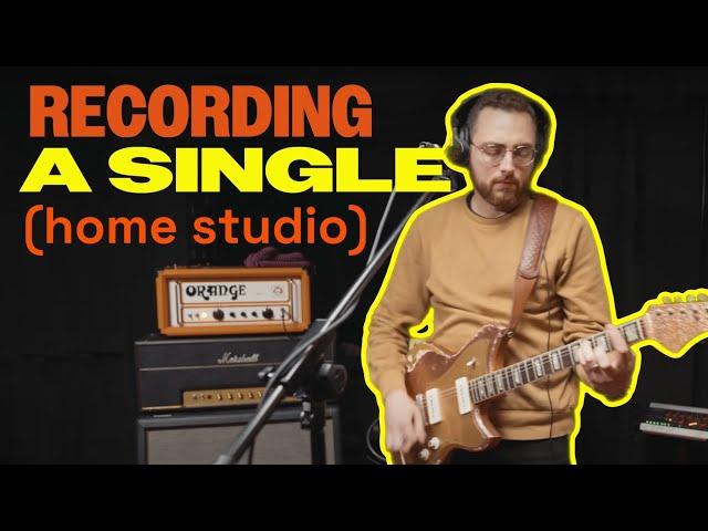 How To Record A Song From Start To Finish (Home Studio Vlog)