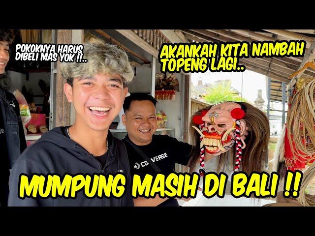 NEMU TOPENG-TOPENG BAGUS & UNIK DI BALI !! Mas Joko sampe ngeyel minta dibeliin