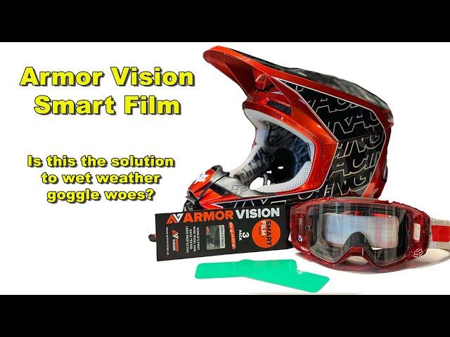 Armor Vision - Is this the solution to wet weather goggle woes?...