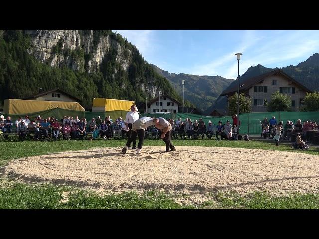 Herbstschwingertag Unteriberg,  2. Okt. 2021,  Schlussgang