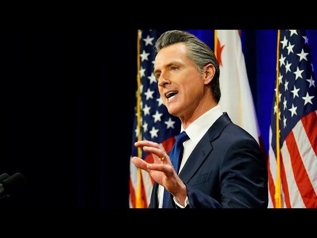 Governor Newsom presents California state budget proposal