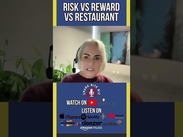 Risk vs Reward vs Restaurant with Jane Stein on #SharkBiteBiz