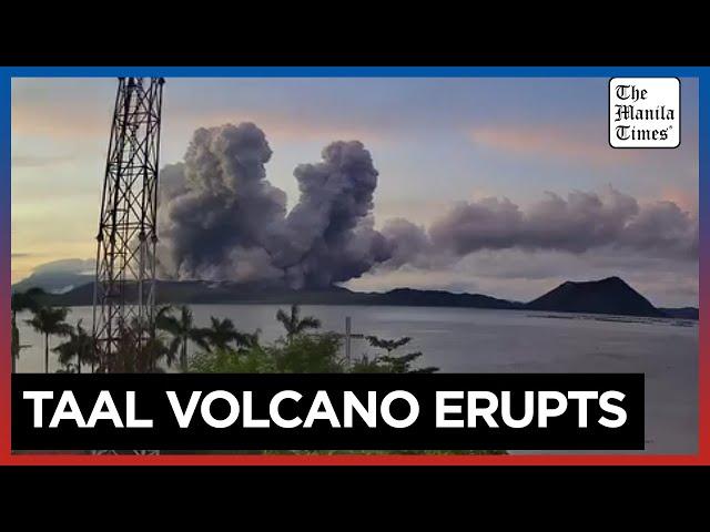 Phivolcs reports minor eruption in Taal Volcano