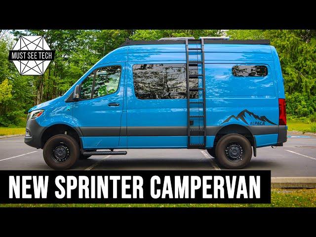 Fresh Mercedes-Sprinter Campervan: Exterior and Interior Walkaround of 2024 Caravan Outfitter Alpaca