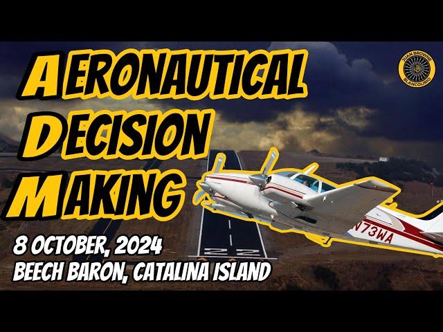 Catalina Island Baron Crash 8 Oct 2024