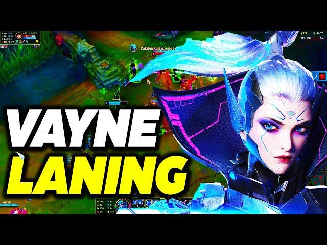 HOW TO PLAY VAYNE AS ADC - Adc Vayne Gameplay | Bot Lane Vayne Guide