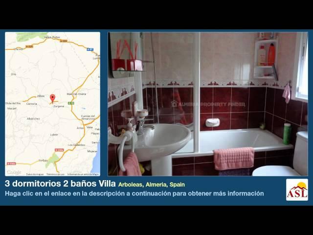 3 dormitorios 2 baños Villa se Vende en Arboleas, Almeria, Spain