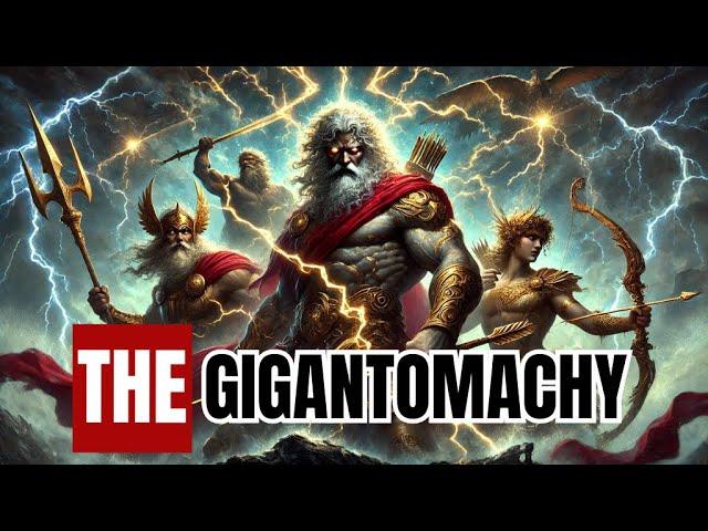 GIGANTOMACHY | The Epic War Between GODS and GIANTS That Shook OLYMPUS #zeus