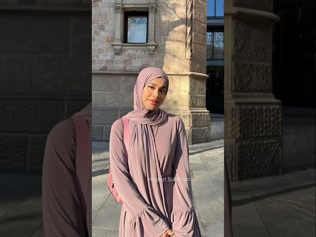 Cute Simple Abaya  عباية #muslimtiktok #tiktokhijab #hijabi #hijabiz #abaya #abayafashion