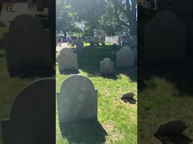 A cemetery in Salem Massachusetts.