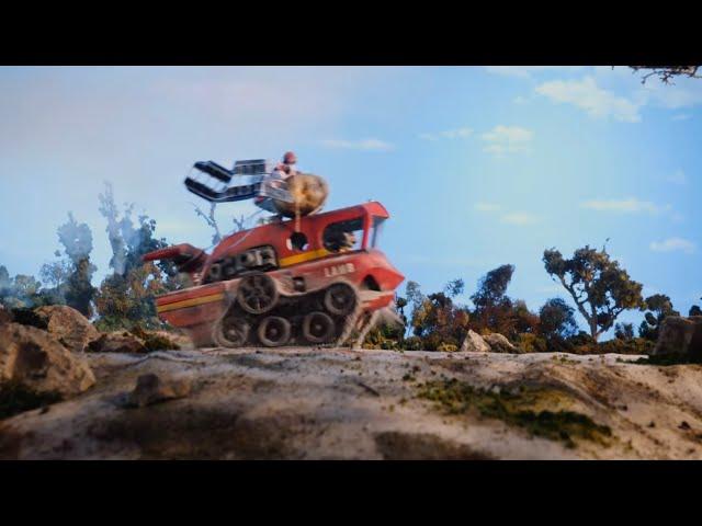 Sheep Scientist & Chicken's Lava Escape! | Miniature Models & Puppetry - Miikshi