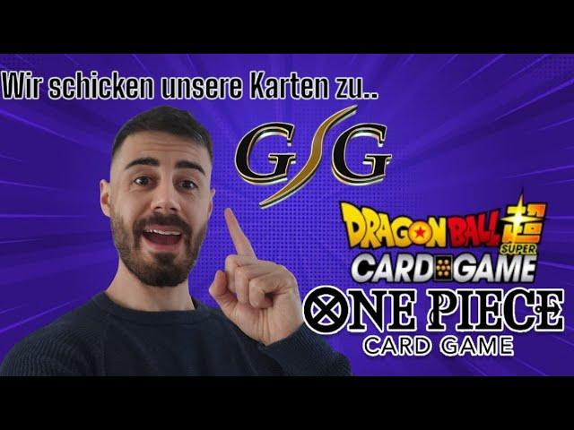 Meine GSG Einsendung Auf was es ankommt im TCG Dragonball / One Piece Gold Standart Grading