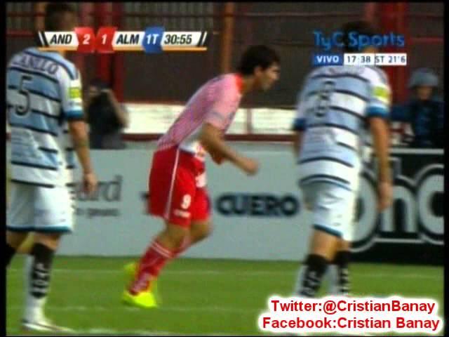 Los Andes 3 Almagro 1 (Relato Matias Palacios) Primera B Metro 2014 los goles