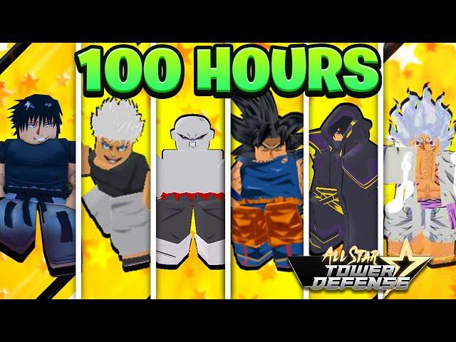 I Played ASTD (All Star Tower Defense) For 100 HOURS, I LOVED IT And BECAME INSANELY OVERPOWERED