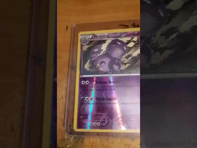 My Card Collection - Weezing Pokemon Card - Danny the Man Parker