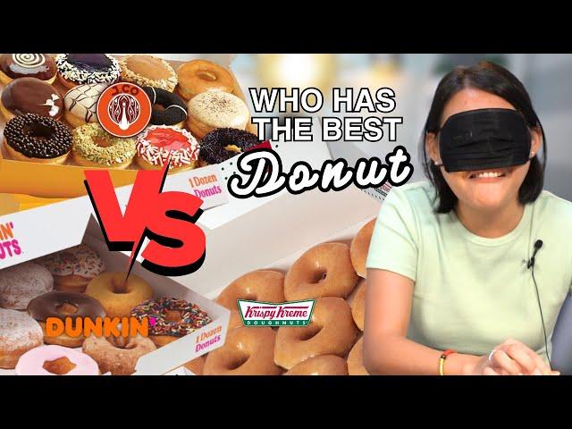 Dunkin' vs J.Co vs Krispy Kreme | Who has the best DONUTS???  | Let's Find Eat