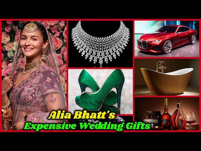 Alia Bhatt's Wedding Gifts From Bollywood Actresses