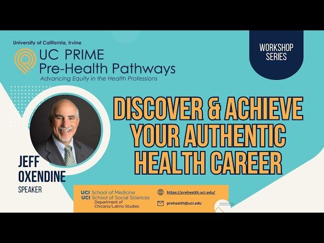 Discover and Achieve Your Authentic Health Career