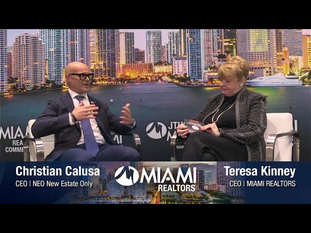 MIAMI REALTORS at NAR discuss our new partnership with New Estate Only (NEO)