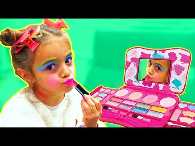 Las Ratitas pretend play maquillan con maquillajes de juguetes toys for kids