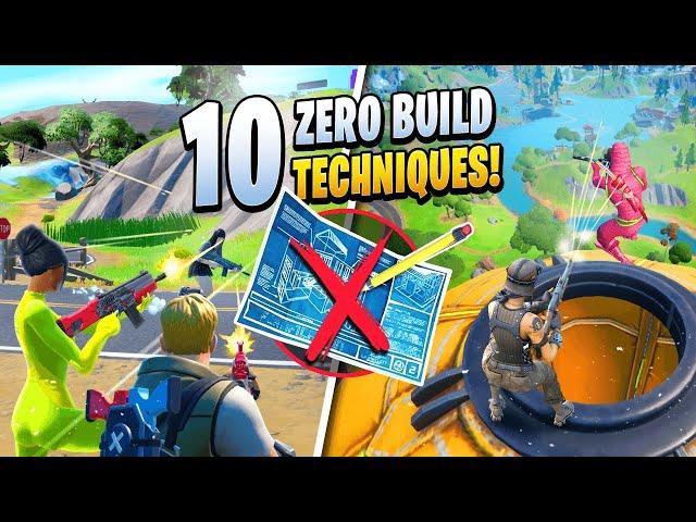 10 ZERO BUILD Techniques PRO's DO That You DON'T