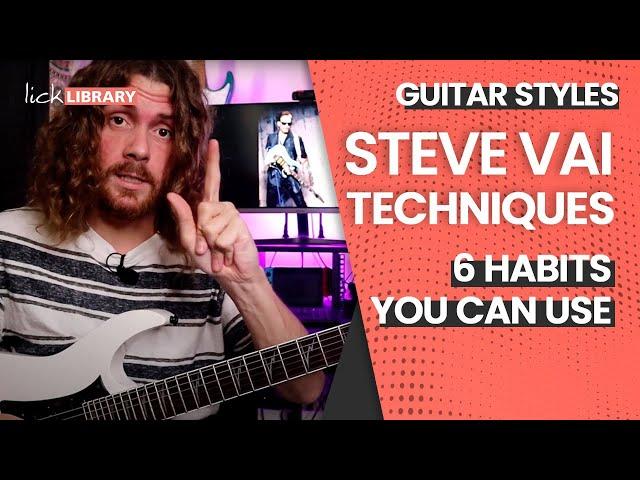 Steal These 5 Steve Vai Habits & Licks