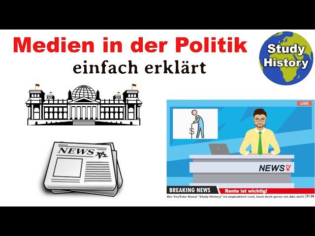 Medien in der Politik einfach erklärt I Funktion von Medien und Mediendemokratie