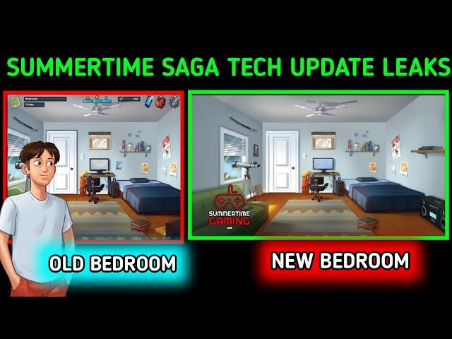 NEW REWORK OF MAIN CHARACTER'S BEDROOM & ATTIC  SUMMERTIME SAGA TECH UPDATE STATUS,NEWS & LEAKS #1