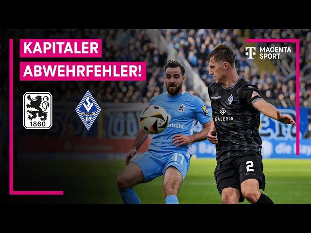 TSV 1860 München – SV Waldhof Mannheim, Highlights mit Live-Kommentar | 3. Liga | MAGENTA SPORT