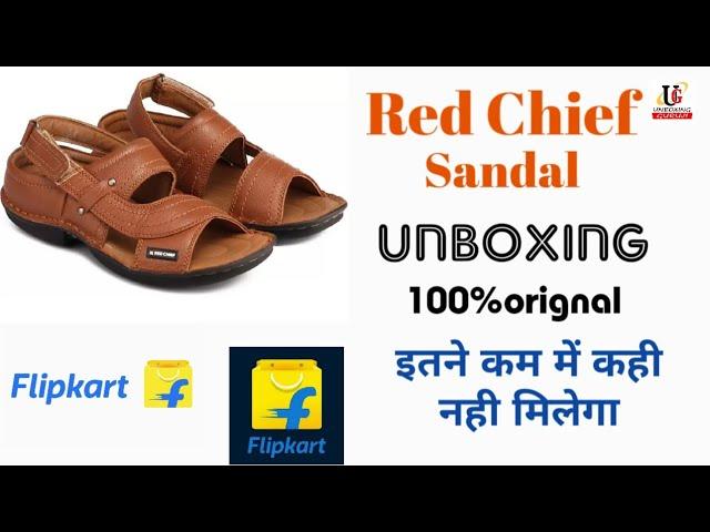 Redchief Sandal parches by Flipkart Unboxing video..UG Unboxing Guruji.