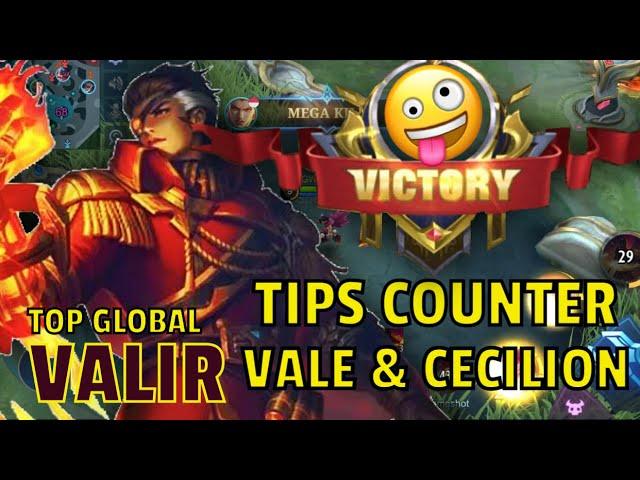 Valir Top 1 Global Counter Vale & Cecilion! Valir Best Build 2021 | Build Top 1 Global Valir - MLBB