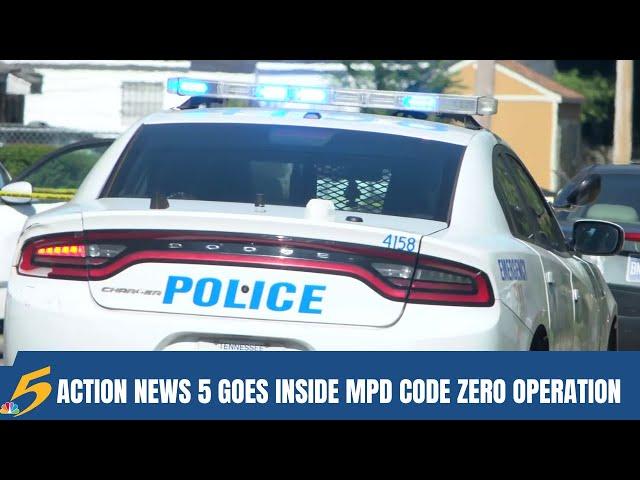 Action News 5 goes inside MPD Code Zero Operation