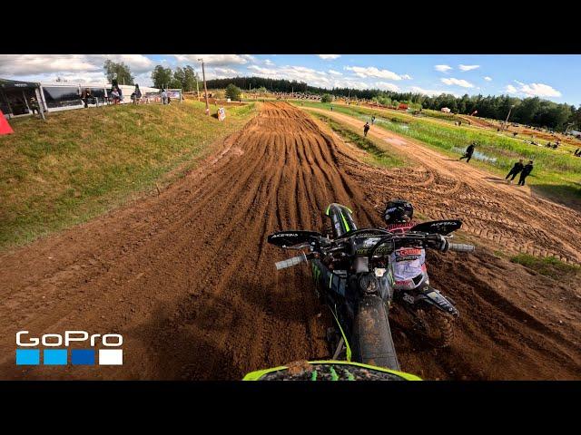 GoPro: Mikkel Haarup 2024 FIM MX2 Moto 2 from Round 9 Latvia