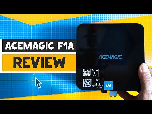 ACEMAGIC F1A Mini PC with Intel Core i9-12900H Review & TerraMaster D8 Hybrid Test