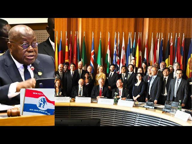 Sâd VIDEO! N.Addo Ðisgṛaced & Ṣlamméd At Int'l Meeting 4 Ðumpɪng Ghana Flag To Use NPP Flag