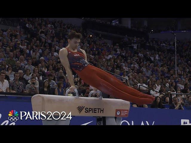 Stephen Nedoroscik STOMPS pommel horse routine at U.S. Olympic Gymnastics Trials | NBC Sports